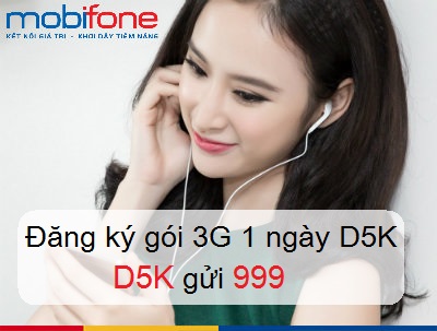 Đăng ký D5K MobiFone thoải mái truy cập trong ngày
