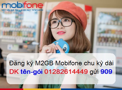 Đăng ký M2GB MobiFone nhận ưu đãi hấp dẫn