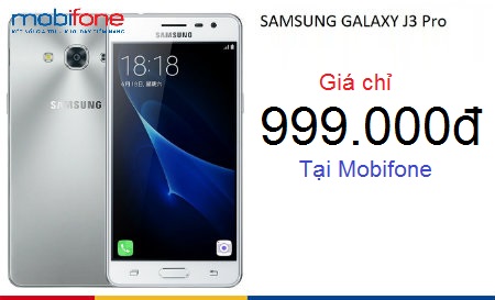 Giá sốc không thể làm ngơ chỉ có tại cửa hàng MobiFone Sam-sung-j3-Pro-MobiFone