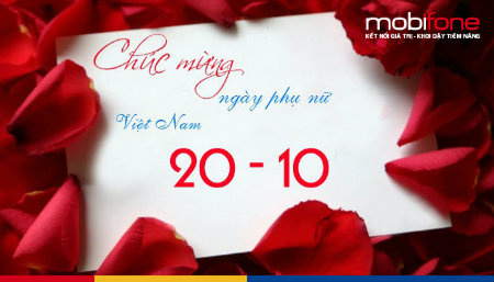 Mừng 20/10 MobiFone tặng quà mỹ phẩm cho phái nữ