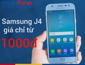 mobifone ban samsung j4 chi tu 1000d