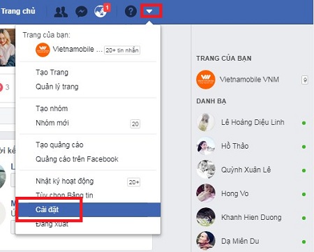 thay doi sdt email fb Bi quyet thay doi so dien thoai va email su dung dang ky facebook