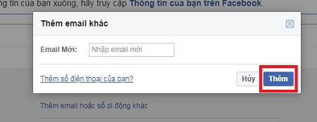Cach thay doi so dien thoai va email tren facebook Cach thay doi so dien thoai va email tren facebook