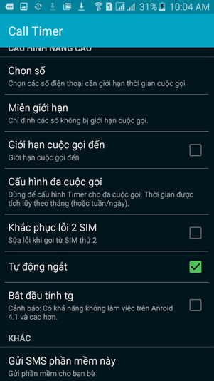 Meo xem thoi gian cuoc goi tren dien thoai sam sung Meo xem thoi gian cuoc goi tren dien thoai sam sung