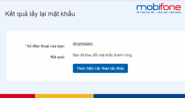 lay lai mat khau tai khoan my mobifone online lay lai mat khau tai khoan my mobifone