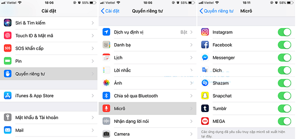 huong dan ngan ung dung truy cap vao micro cua iphone huong dan ngan ung dung truy cap vao micro cua iphone