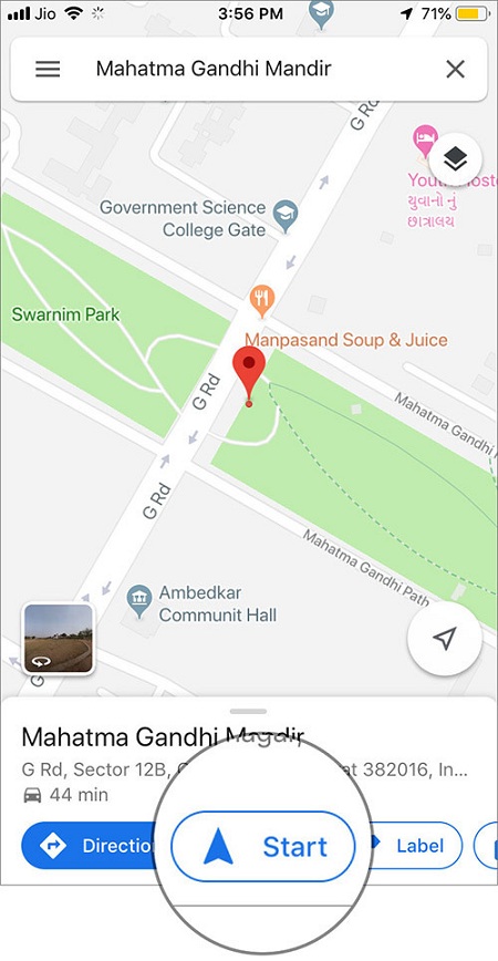 cach tang giam am luong chi duong cua Google Maps trên iPhone cach tang giam am luong chi duong cua Google Maps trên iPhone