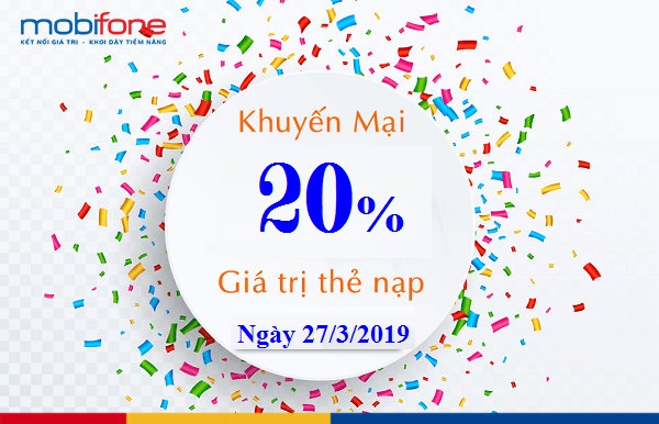 khuyen mai cua mobifone khuyen mai nap the mobifone