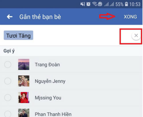 cach bo gan the ban be tren Facebook cach bo gan the ban be tren Facebook
