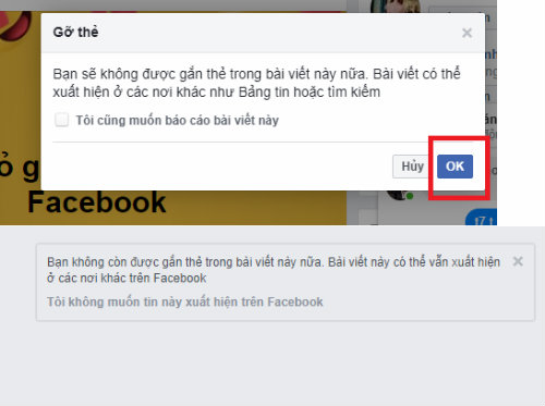 cach bo gan the ban be tren Facebook v