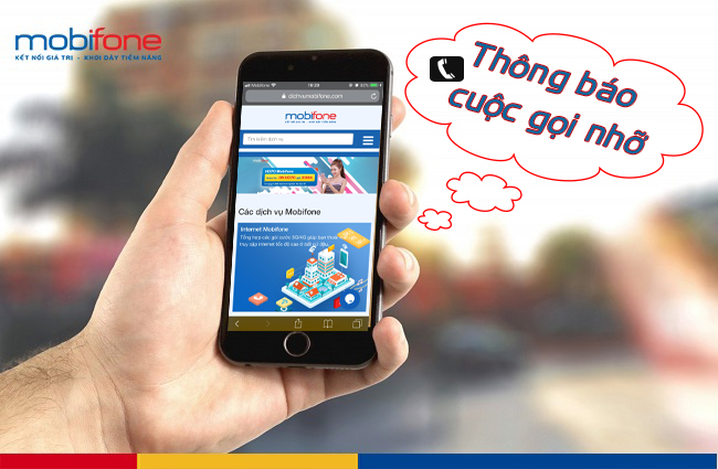 cai dat cuoc goi nho mobifone