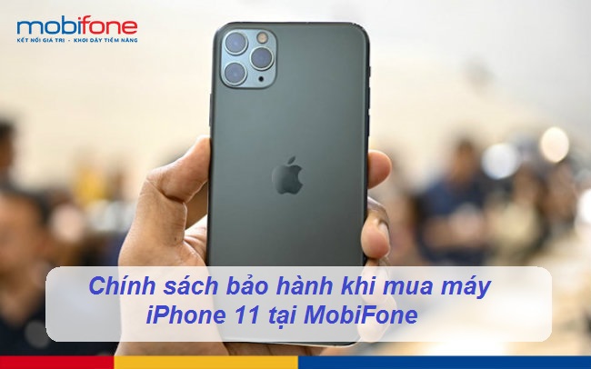 bao hanh iphone 11 mobifone
