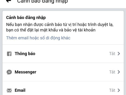 xoa thong bao canh bao dang nhap facebook xoa thong bao canh bao dang nhap facebook