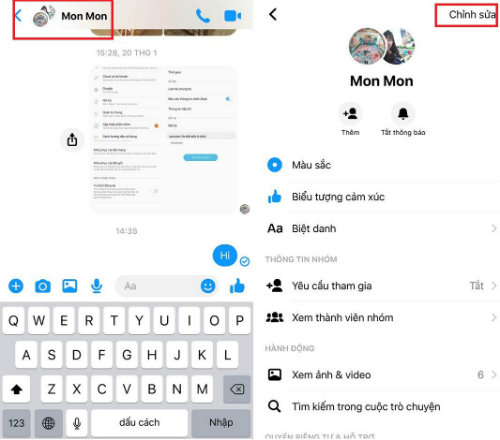 Nếu nhóm chat của bạn đang sử dụng Messenger, thì không gì tuyệt vời hơn việc tùy chỉnh ảnh nhóm tự làm để giúp bạn truyền tải thông điệp của mình. Thêm hình ảnh đại diện đáng yêu hoặc đổi phong cách lên nhờ những bức ảnh nền thú vị tạo nên không khí chat mới mẻ cho cả nhóm.