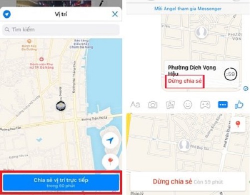 cach gui vi tri qua messenger cach gui vi tri qua messenger