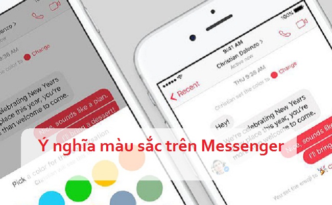 y nghia mau sac tren messenger