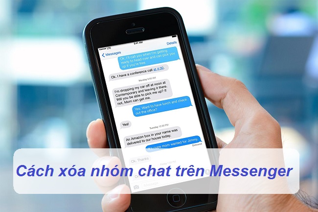 Cách xóa nhóm chat trên Messenger Facebook - MobiFone