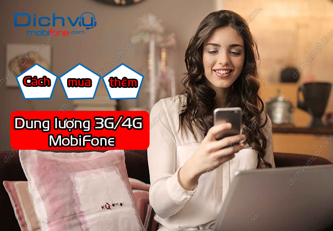 cach mua them dung luong 3g mobifone