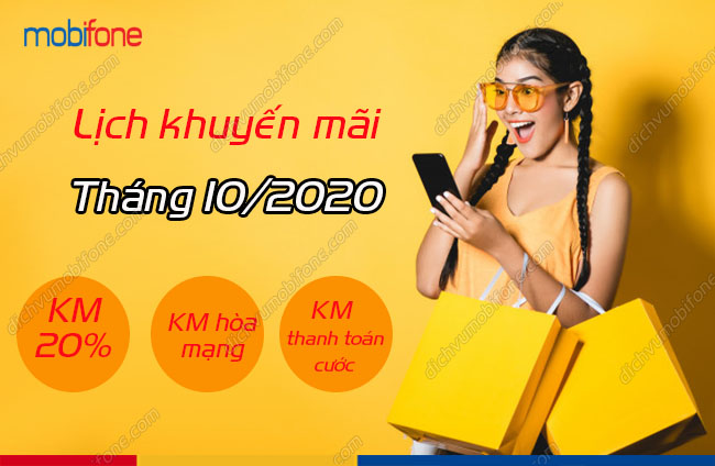 lich khuyen mai mobifone thang 10 2020