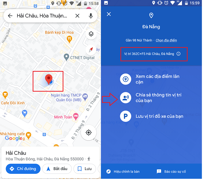 dinh vi ma cong google maps dinh vi ma cong google maps