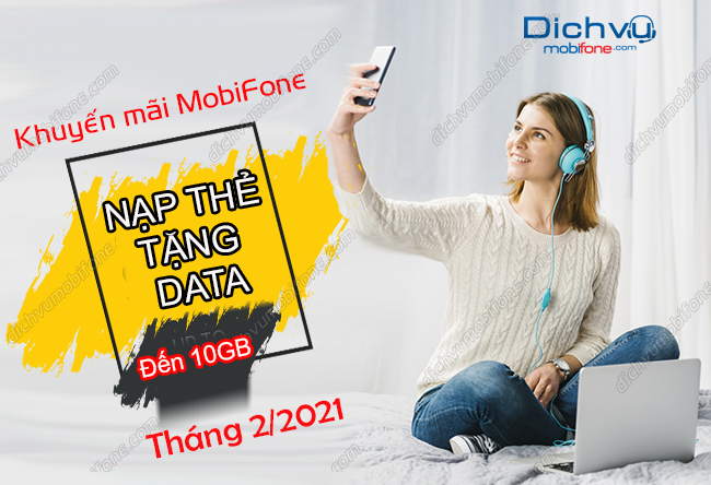 khuyen mai nap the tang data mobifone