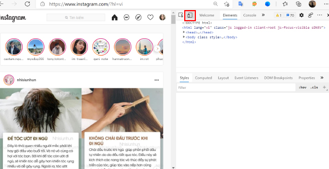 cach dang anh len instagram bang may tinh? dang anh len instagram bang may tinh de dang