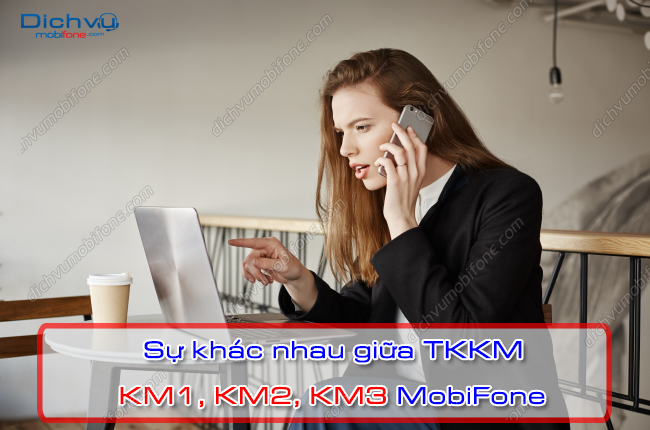 cong dung tai khoan KM1, KM2, KM3 mobifone