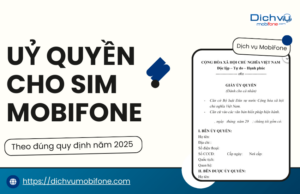 cach uy quyen sim mobifone