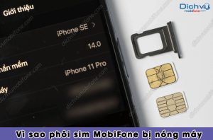 phoi sim mobifone bi nong may