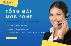 SDT tong dai MobiFone