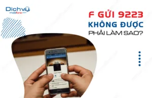 F gui 9223 khong duoc