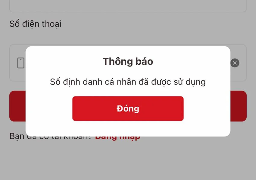 so dinh danh ca nhan da duoc su dung vneid